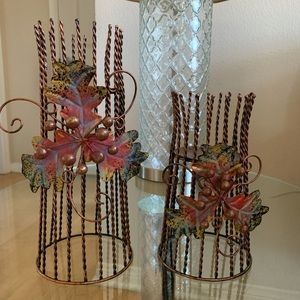 SOLD Candle holders